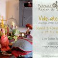 Vide atelier ce Samedi