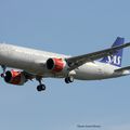 Aéroport: Toulouse-Blagnac(TLS-LFBO): SAS-Scandinavian Airlines: Airbus A320-251N(WL): SE-DOX: F-WWBS: MSN:7489. FIRST A320 NEO.