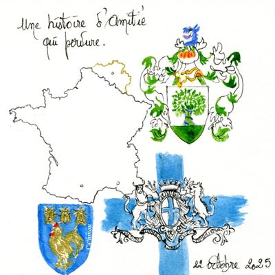 C'est à vous deux mes amis.......que je dédie l'image du jour.