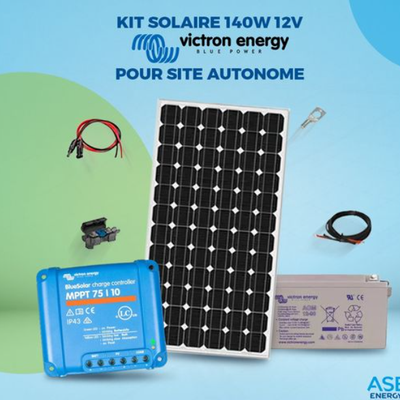 kit solaire 140 W Victron : une indépendance énergétique n’importe où 