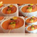 Gaspacho  melon mangue