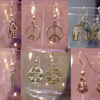 Boucles d'oreilles à volonté!