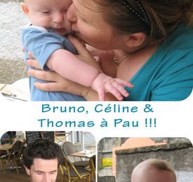 Bruno, Céline & Thomas à Pau !