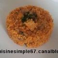 Boulgour tomates - champignons (façon risotto)