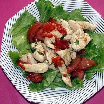 Salade de Poulet à l'Huile d'Olive