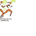Concours d'affiches pour les Départementaux de cross à Falaise le 13 janvier 2013, parc de la Fresnaye ...