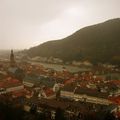 petite vue d'Heidelberg, les premiers jours, sous