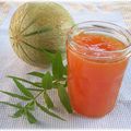 Confiture de melon à la verveine citronnée