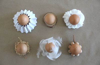 DIY Pâques : mes 6 coquetiers 100 % naturel