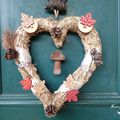 ♥ Couronne d'Automne pour porte d'entrée ♥