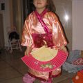 Enora dans son kimono