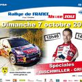 Le rallye de France - Alsace 2012 -