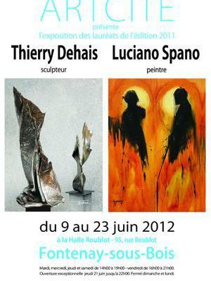 DEHAIS / SPANO en DUO du 9 au 23 juin 2012- HALLE ROUBLOT Fontenay/Bois