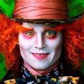 Maquillage de Johnny Depp pour "le Chapelier"