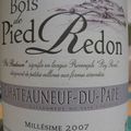 Châteauneuf du Pape Blanc Bois de Pied Redon 2007