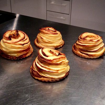 Tartelettes aux pommes, inspiration Jacques Génin 
