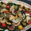 Légumes grillés au gingembre et carvi