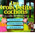 {Les trois petits cochons} et {La coccinelle}