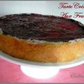 Tarte cremeuse aux fruits rouges