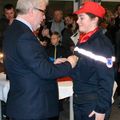 REMISE D’INSIGNES POUR LES NOUVELLES PROMOTIONS.