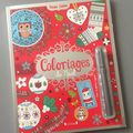 Nous avons découvert Coloriages de Noël de Stéphanie Rousseau