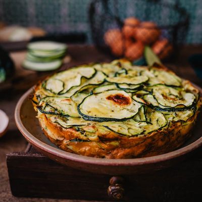 Gateau invisible à la courgette