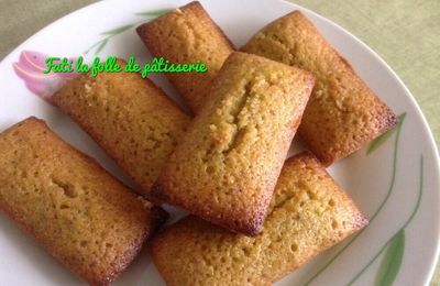 Financier pistache