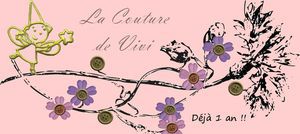 La Couture de Vivi fête ses 1 an !