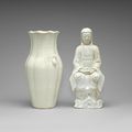 A Dehua figure of a Monk, 17th century