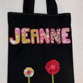 Sac de bibliothèque : Jeanne 