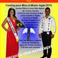 Election de Miss et Mister Agde 2016 ...