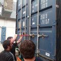 Un bout de vie dans un container...