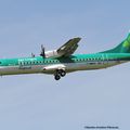 Aéroport: Toulouse-Blagnac(TLS-LFBO): Aer Lingus Regional: ATR 72-600 (ATR 72-212A): EI-FNA: F-WWEH: MSN:1325.