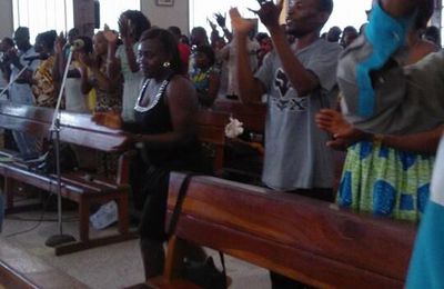Souvenirs: Un an jour à l'Eglise Bon Pasteur à Cotonou