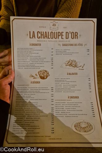 La Chaloupe d'Or - Bouillon bruxellois sur la grand place de Bruxelles