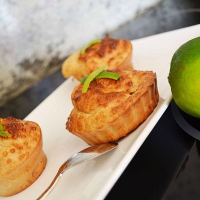 Gâteaux citron vert-gingembre