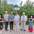 Masevaux-Niederbruck: Le parking de l'ancienne scierie inauguré.