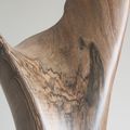 Creativity, walnut (noyer), 2014, 90cm