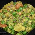 Curry Pommes de terre & Petits-Pois