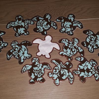 Lingettes à la brodeuse