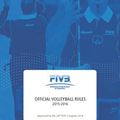 Extrait des nouvelles règles de volley 2015-2016