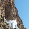 Cyclades : première visite à Amorgos : monastère de Chozoviotissa