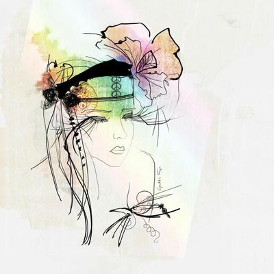 Les illustrations so girly-chic de G.Filippa