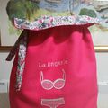 Petit sac pour ranger les dessous chics !