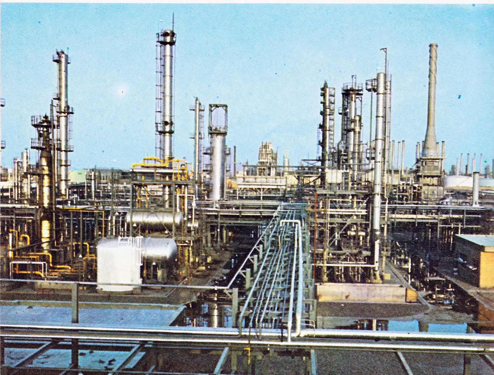 Abadan Petrochemical Complex, septembre 1970