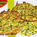 Petites galettes de courgettes