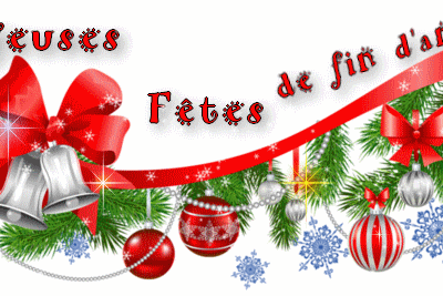 Bonjour à toutes et merveilleuses fêtes de fin d'année.