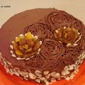Gâteau Végan: amande, framboise et chocolat !
