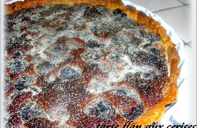 TARTE FLAN AUX CERISES