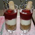Coupe Gourmande Biscuits / Fraises / Mascarpone